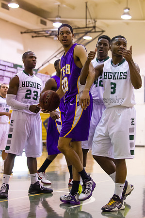 LA Trade Tech at East LA College Men's Basketball 1/11/13