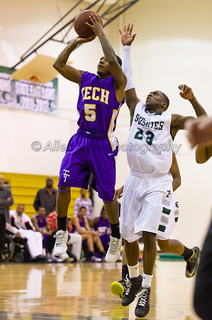 LA Trade Tech at East LA College Men's Basketball 1/11/13