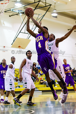 LA Trade Tech at East LA College Men's Basketball 1/11/13