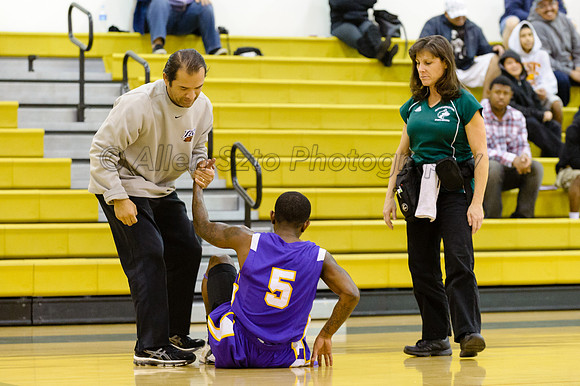LA Trade Tech at East LA College Men's Basketball 1/11/13