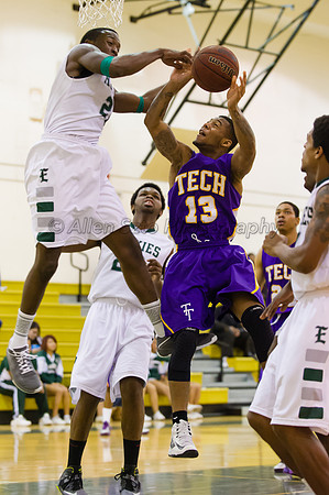LA Trade Tech at East LA College Men's Basketball 1/11/13
