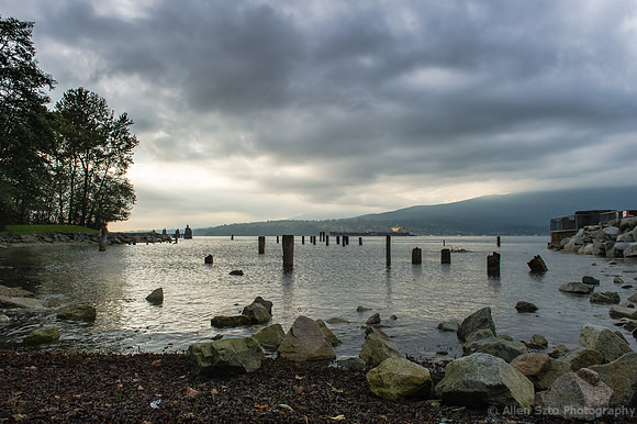 Cates Park and North Vancouver in the horizon