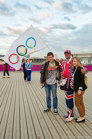 Passionate fan Michael Burn of Watford, England
