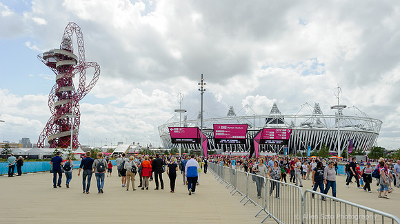 ArcelorMittal Orbit and Olympic Stadium