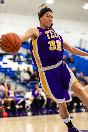LA Trade Tech at Cerritos College Women's Basketball 1/24/14