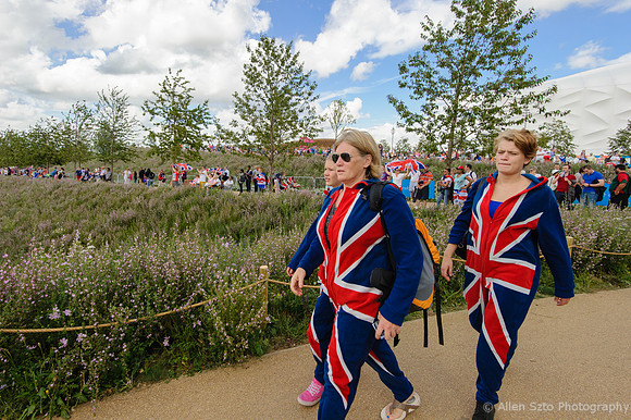 Union Jack onsies