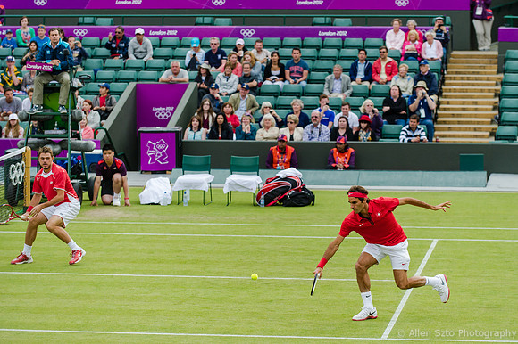 Roger Federer, Stanislas Wawrinka (Swizterland)