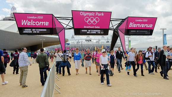 Olympic Park main entrance