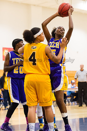 LA Trade Tech at LA Harbor College Women's Basketball 1/31/14