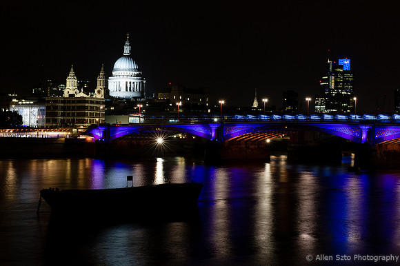 Blackfriars Bridge and St Paul's Cathedral