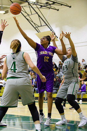 LA Trade Tech at East LA College Women's Basketball 2/10/17