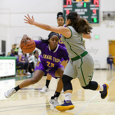LA Trade Tech at East LA College Women's Basketball 2/10/17