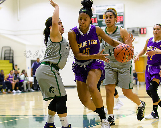 LA Trade Tech at East LA College Women's Basketball 2/10/17