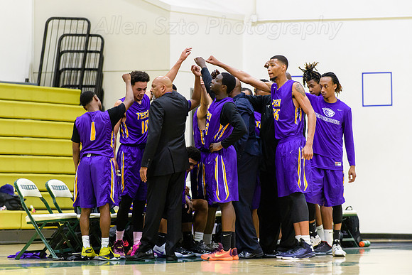 LA Trade Tech at East LA College Men's Basketball  2/10/17