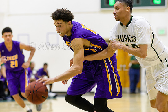 LA Trade Tech at East LA College Men's Basketball  2/10/17