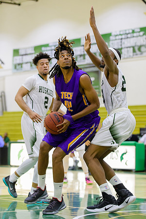 LA Trade Tech at East LA College Men's Basketball  2/10/17