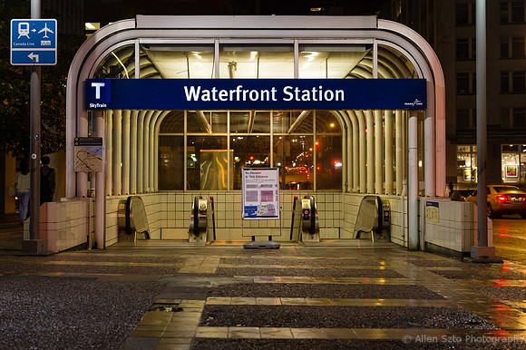 Waterfront Skytrain station