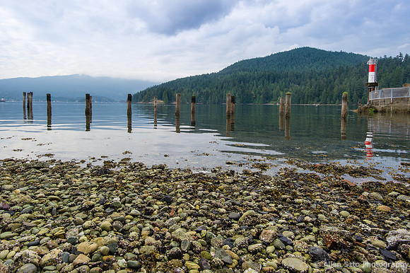 Remnants of a pier