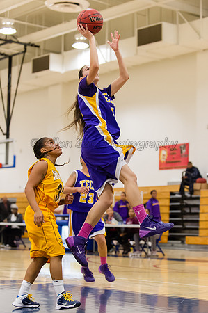 LA Trade Tech at LA Harbor College Women's Basketball 1/31/14