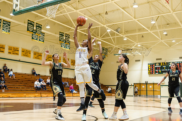 LA Trade Tech at LA Valley College Women's Basketball 12/10/17