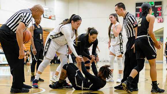LA Trade Tech at Rio Hondo College Women's Basketball 1/17/18