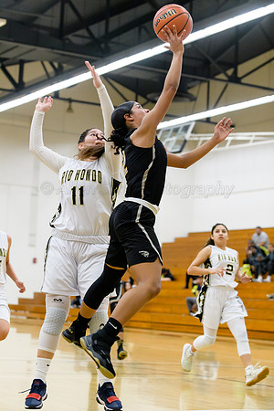 LA Trade Tech at Rio Hondo College Women's Basketball 1/17/18