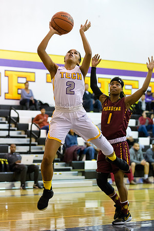 Pasadena City College at LA Trade Tech Women's Basketball 1/19/18