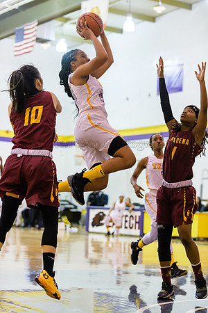 Pasadena City College at LA Trade Tech Women's Basketball 1/19/18