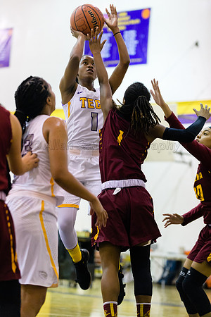 Pasadena City College at LA Trade Tech Women's Basketball 1/19/18