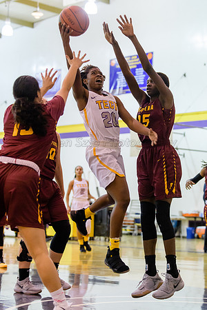 Pasadena City College at LA Trade Tech Women's Basketball 1/19/18
