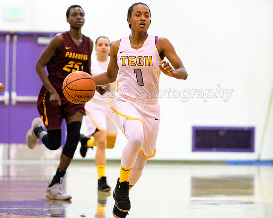 Pasadena City College at LA Trade Tech Women's Basketball 1/19/18