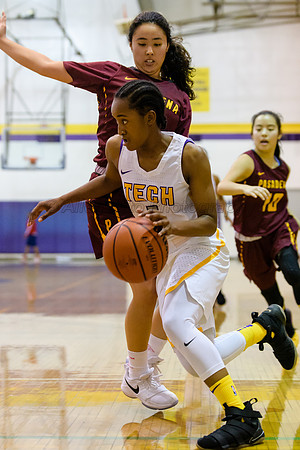 Pasadena City College at LA Trade Tech Women's Basketball 1/19/18