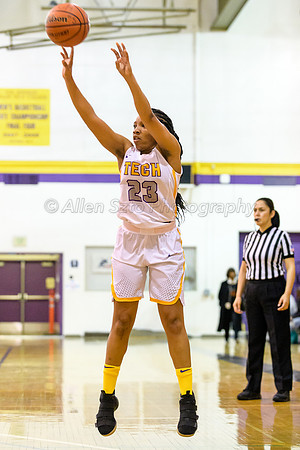 Pasadena City College at LA Trade Tech Women's Basketball 1/19/18