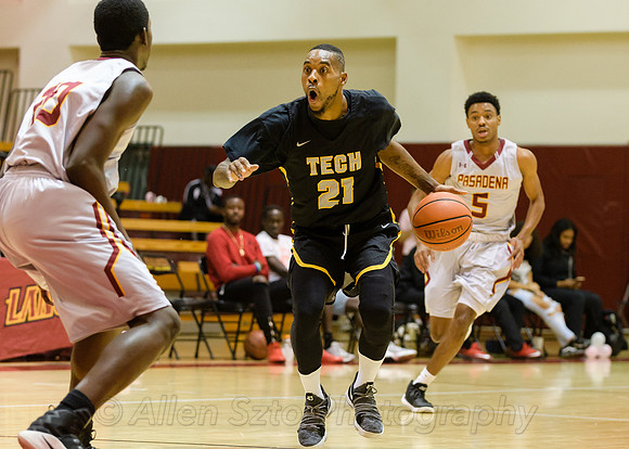 LA Trade Tech at Pasadena City College Men's Basketball 2/7/18