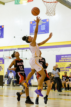 Mt. San Jacinto College at LA Trade Tech Women's Basketball 3/9/19