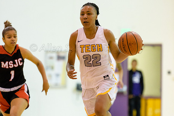 Mt. San Jacinto College at LA Trade Tech Women's Basketball 3/9/19