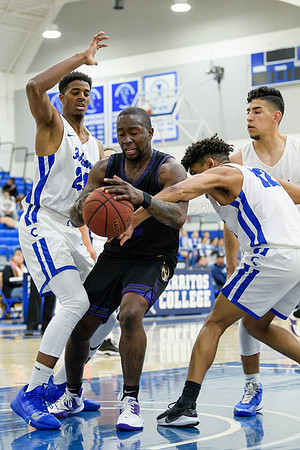 LA Trade Tech at Cerritos College Men's Basketball  1/15/20
