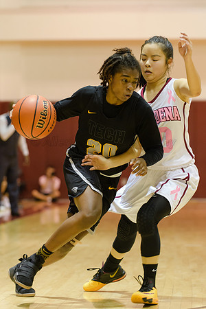 LA Trade Tech at Pasadena City College Women's Basketball 2/7/18