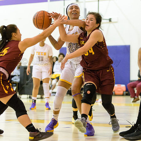 Pasadena at LA Trade Tech Women's Basketball 2/15/19