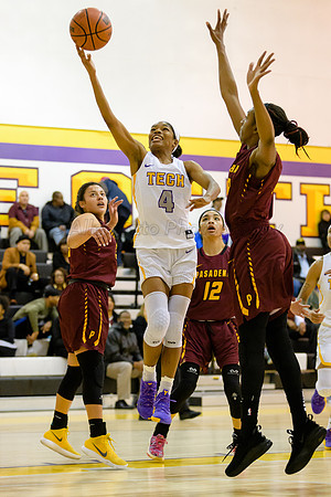 Pasadena at LA Trade Tech Women's Basketball 2/15/19