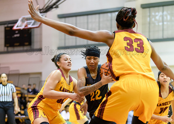 LA Trade Tech at Pasadena City College Women's Basketball 1/30/19