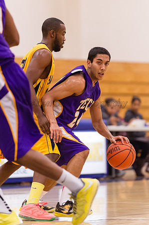 LA Trade Tech at LA Harbor College Men's Basketball 1/31/14
