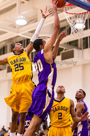 LA Trade Tech at LA Harbor College Men's Basketball 1/31/14
