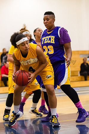 LA Trade Tech at LA Harbor College Women's Basketball 1/31/14
