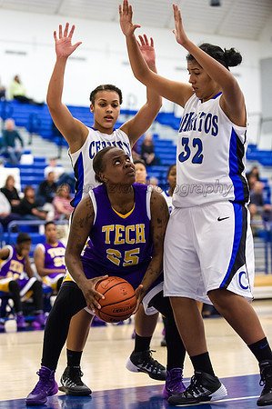 LA Trade Tech at Cerritos College Women's Basketball 1/24/14