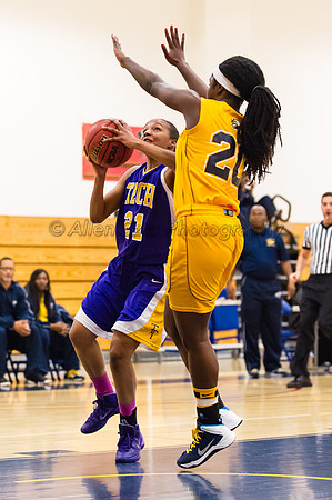 LA Trade Tech at LA Harbor College Women's Basketball 1/31/14