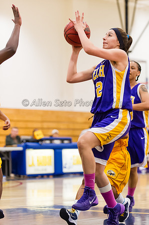 LA Trade Tech at LA Harbor College Women's Basketball 1/31/14