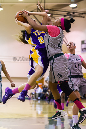 Los Angeles Trade-Tech at East LA College Women's Basketball 2/14/14